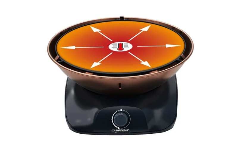 Campingaz 360 Grill CV Tabletop Gas BBQ & Stove - Copper 4 Campingaz 360 Grill CV Tabletop Gas BBQ & Stove - Copper - Image 2