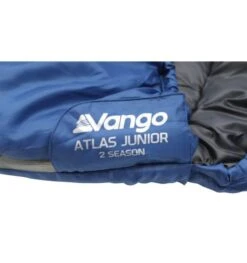 Vango Atlas Junior Sleeping Bag - Blue 8 Vango Atlas Junior Sleeping Bag - Blue -Camp Gear Area atlas junior blue 2