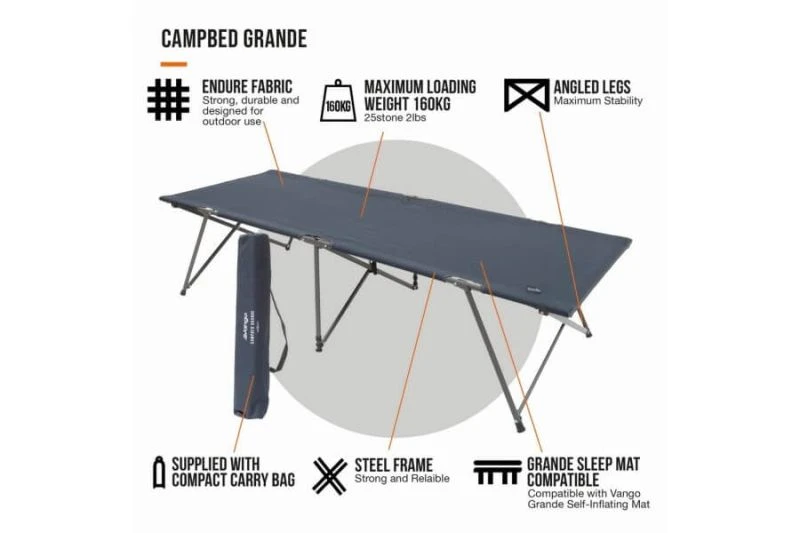 Vango Camp Bed - Grande 5 Vango Camp Bed - Grande - Image 3