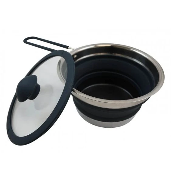 Vango Cuisine 1L Saucepan - Grey 4 Vango Cuisine 1L Saucepan - Grey - Image 2