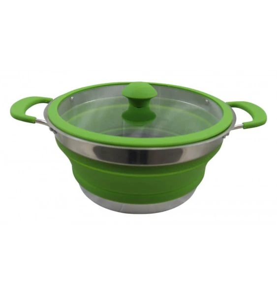 Vango Cuisine 3L Casserole Pot - Green 3 Vango Cuisine 3L Casserole Pot - Green