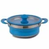 Kampa Collapsible Saucepan 1.5L - Blue 2 Kampa Collapsible Saucepan 1.5L - Blue -Camp Gear Area cw0090 1.5l web collapsible saucepan blue a 0