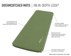 Outwell Dreamcatcher 7.5cm Self Inflate Mat - Double -Camp Gear Area dreamcatcher range 11