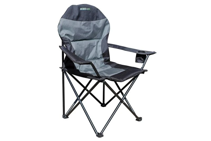 Outdoor Revolution High Back XL Chair - Grey & Black 3 Outdoor Revolution High Back XL Chair - Grey & Black