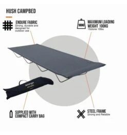 Vango Hush Camp Bed - Single -Camp Gear Area hush campbed
