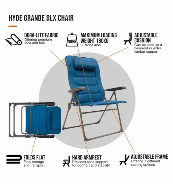 Vango Hyde Grande DLX Chair 8 Vango Hyde Grande DLX Chair - Image 6