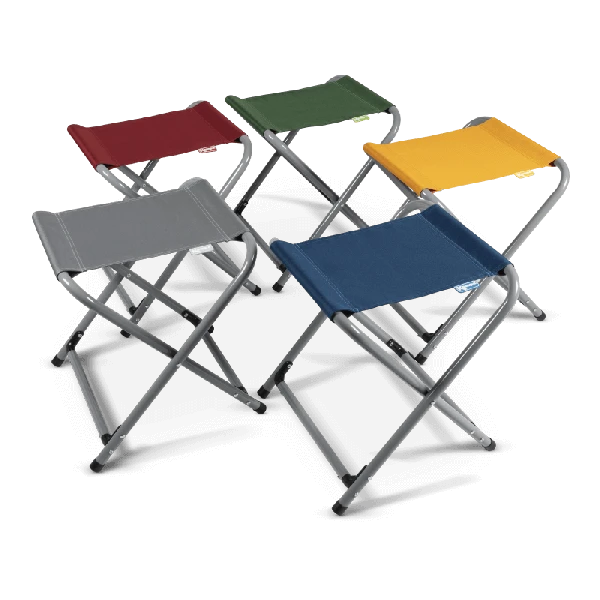 Kampa Camping Stools - Assorted Colours 3 Kampa Camping Stools - Assorted Colours