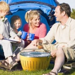 Lotus Grill Standard - Red 11 Lotus Grill Standard - Red -Camp Gear Area lotus grill lifestyle camping 1