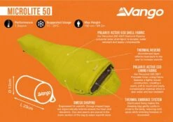 Vango Microlite 50 Sleeping Bag 9 Vango Microlite 50 Sleeping Bag -Camp Gear Area microlite 50 image 3