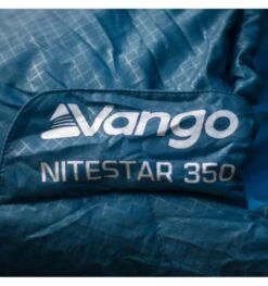 Vango Nitestar Alpha 350 Sleeping Bag - Blue -Camp Gear Area nitestar alpha 350 blue 3