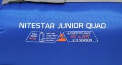 Vango Nitestar Alpha Junior Quad Single Sleeping Bag 12 Vango Nitestar Alpha Junior Quad Single Sleeping Bag -Camp Gear Area nitestar alpha junior quad image 3