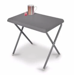 Quest Fleetwood Low Plastic Table -Camp Gear Area ta0003 mini table grey