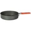 Vango Hard-Anodised Frying Pan -Camp Gear Area vango hard anodised frying pan with folding handle 19cm
